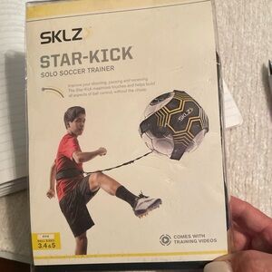3 for $20 Star-Kick Solo Soccer Trainer - Black and Yellow  NEW IN PKG